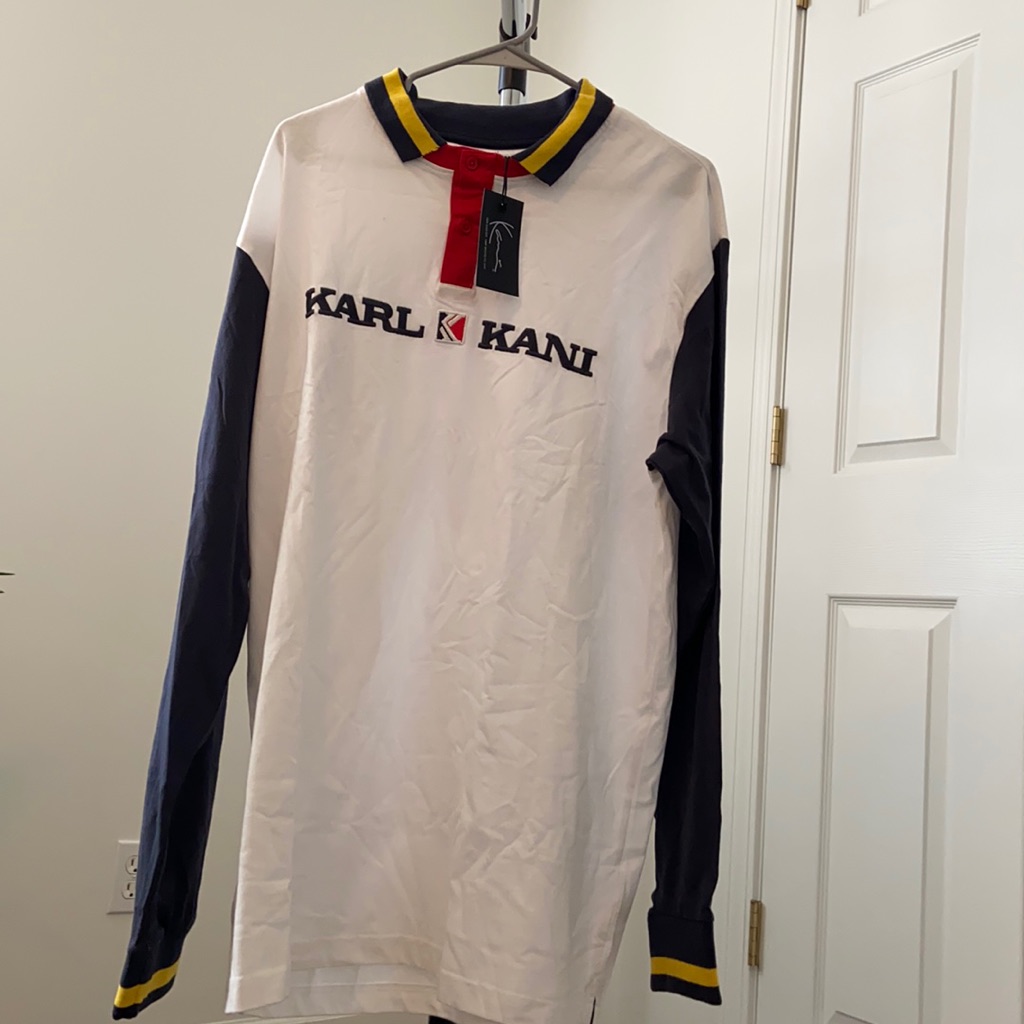 Mens Shirt Brand Karl KaniSize Large Mens Shirt Brand Karl KaniSize Large